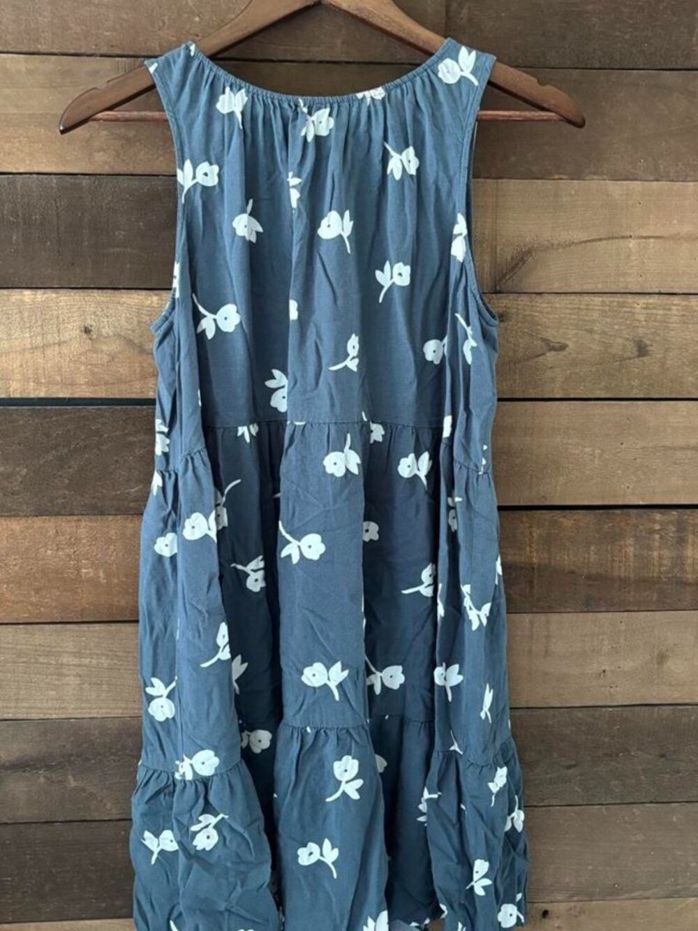 LOFT Foral Midi Dress